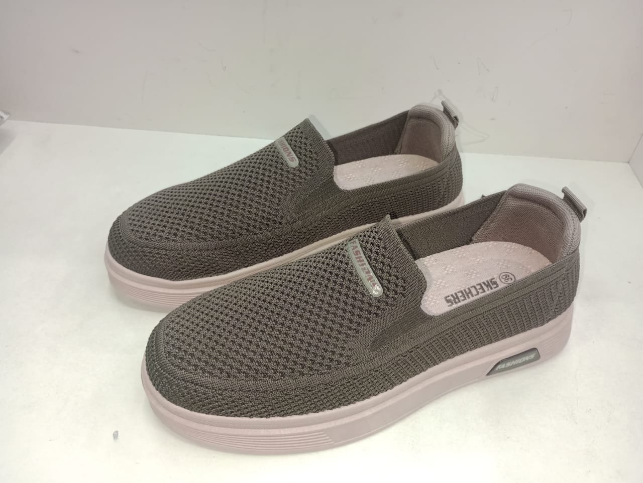 Skechers Style Breathable Knit Slip-On Sneakers