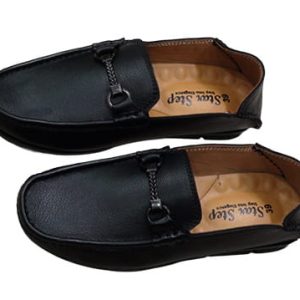 Star Step Walnut Micro-Dot Loafers