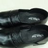 Star Step Men’s Obsidian Black Embossed Pattern Loafers