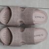 Dr. Shoes Dusty Rose Laser-Cut Geometric Comfort Slides