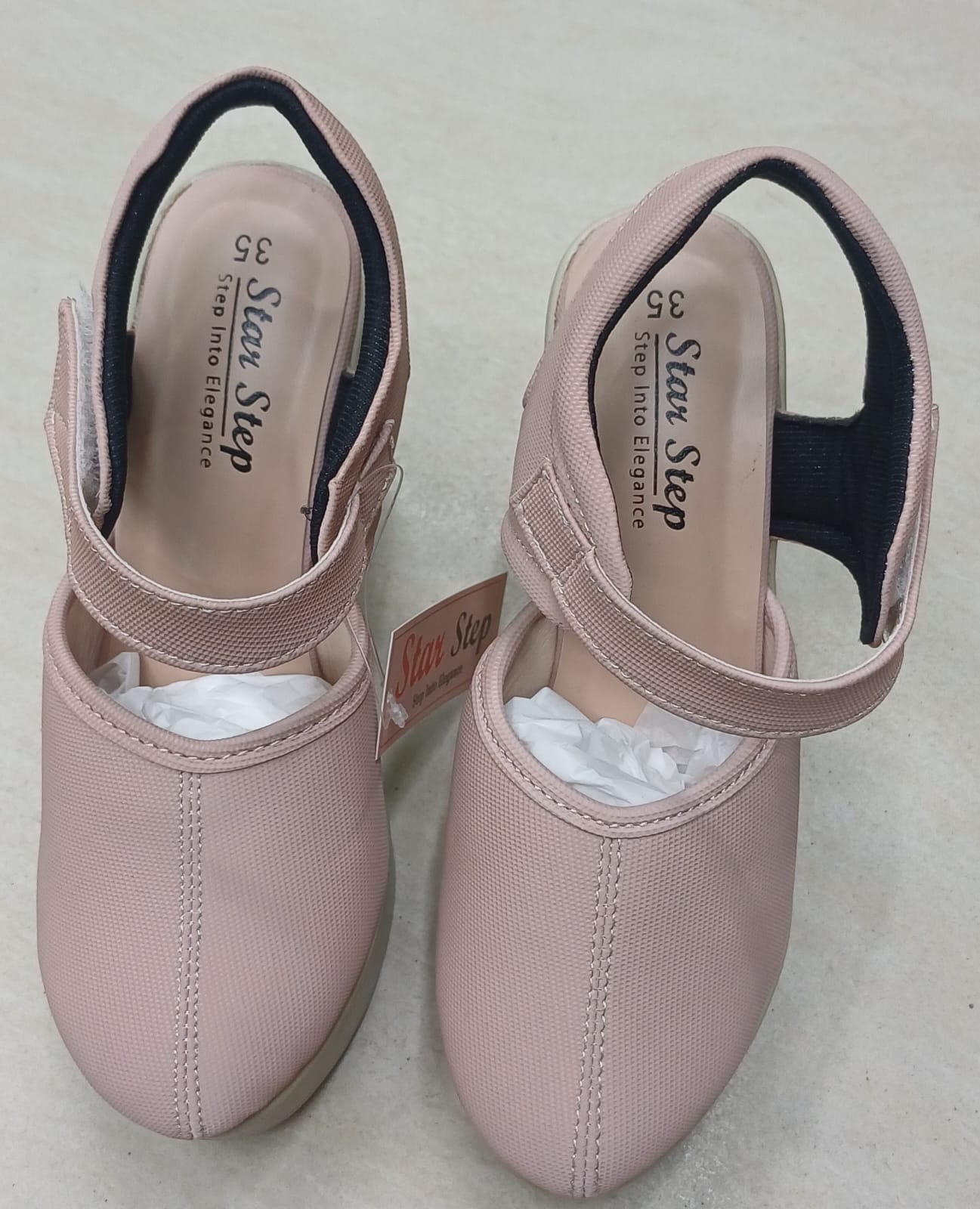 Women Heels Half Shoes